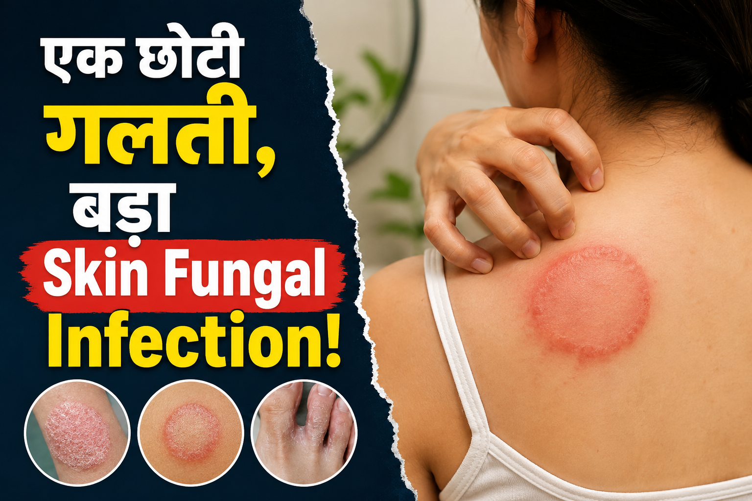 5 गलतियाँ Skin Fungal Infection को बढ़ाती हैं! कारण, लक्षण और फैलने का सच