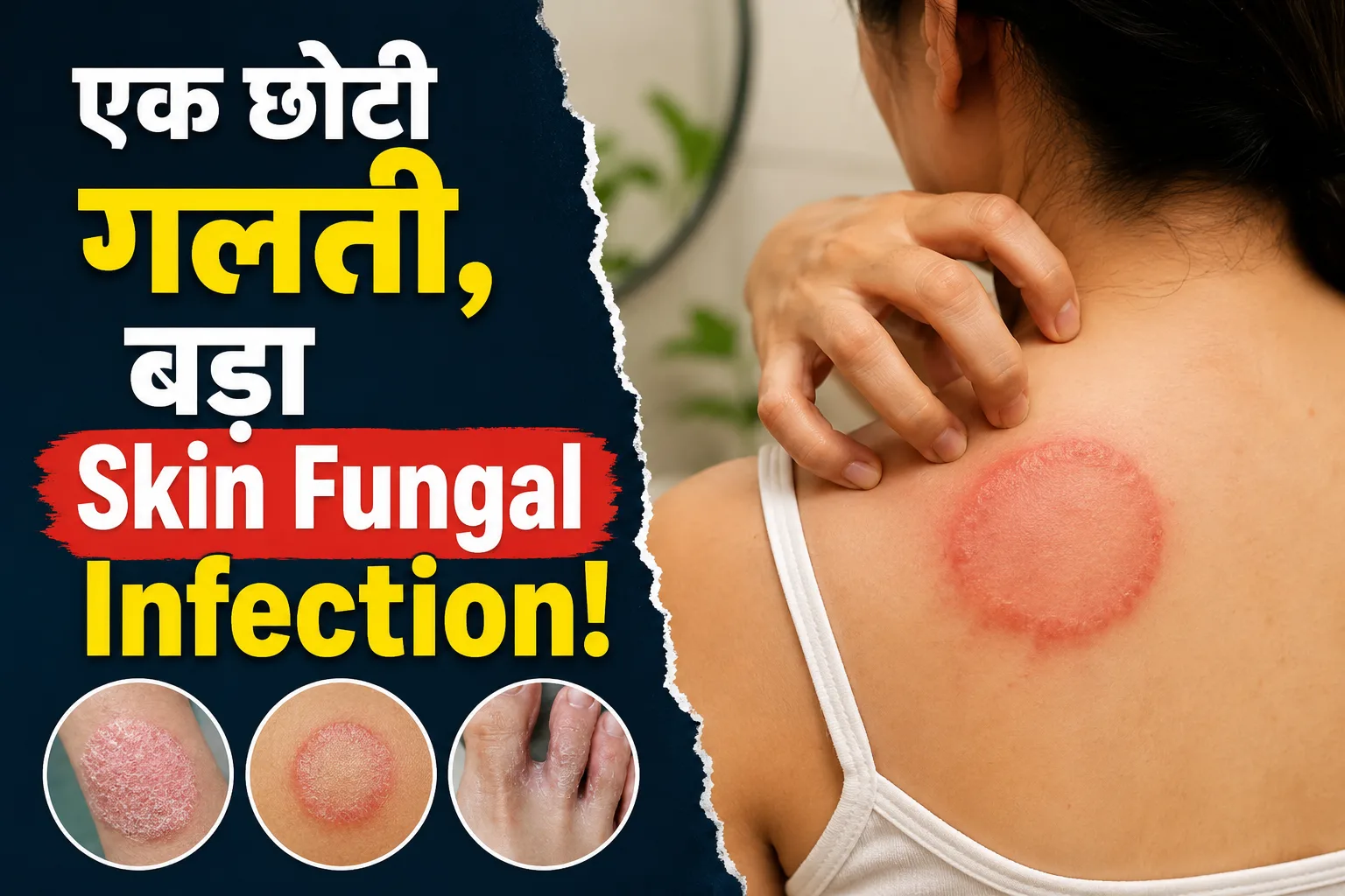 5 गलतियाँ Skin Fungal Infection को बढ़ाती हैं! कारण, लक्षण और फैलने का सच