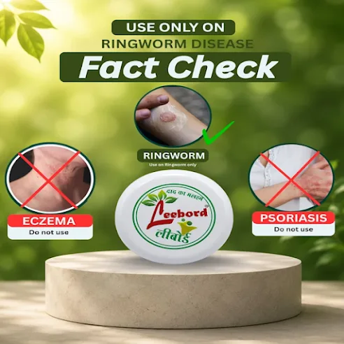 Fact Check:  Leebord antifungal cream Does treat eczema and psoriasis and along with ringworm and itching?