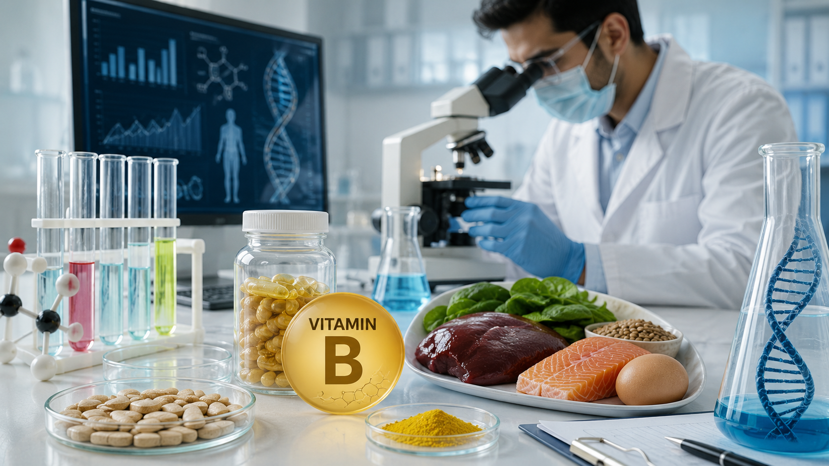 Vitamin B research