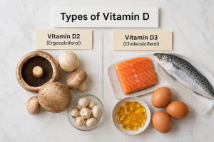 Vitamin D2 and D3