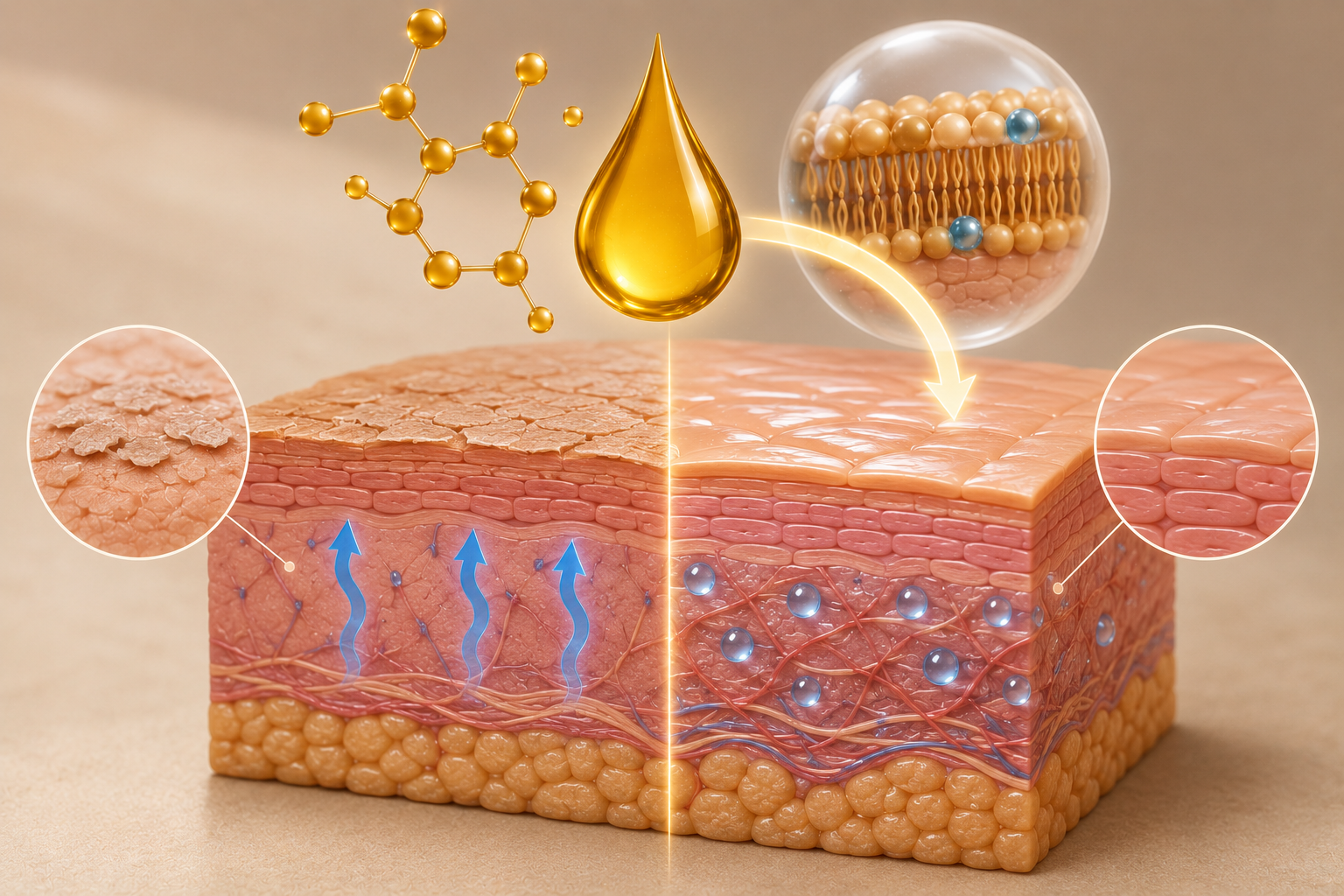 Omega-6 and Skin Hydration