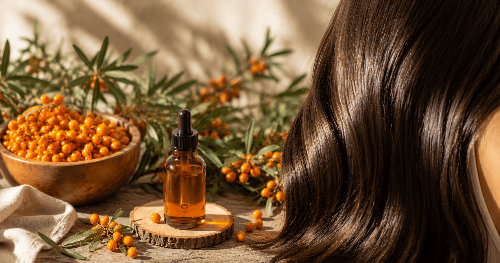 Haircare में Sea Buckthorn की भूमिका