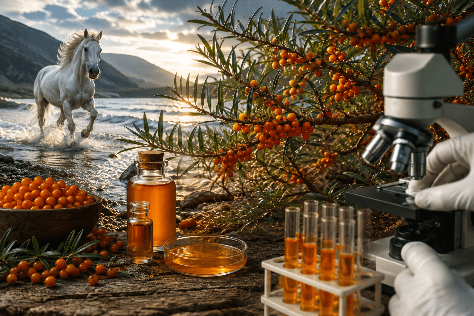 Hippophae ओर Shining Horse की कहानी