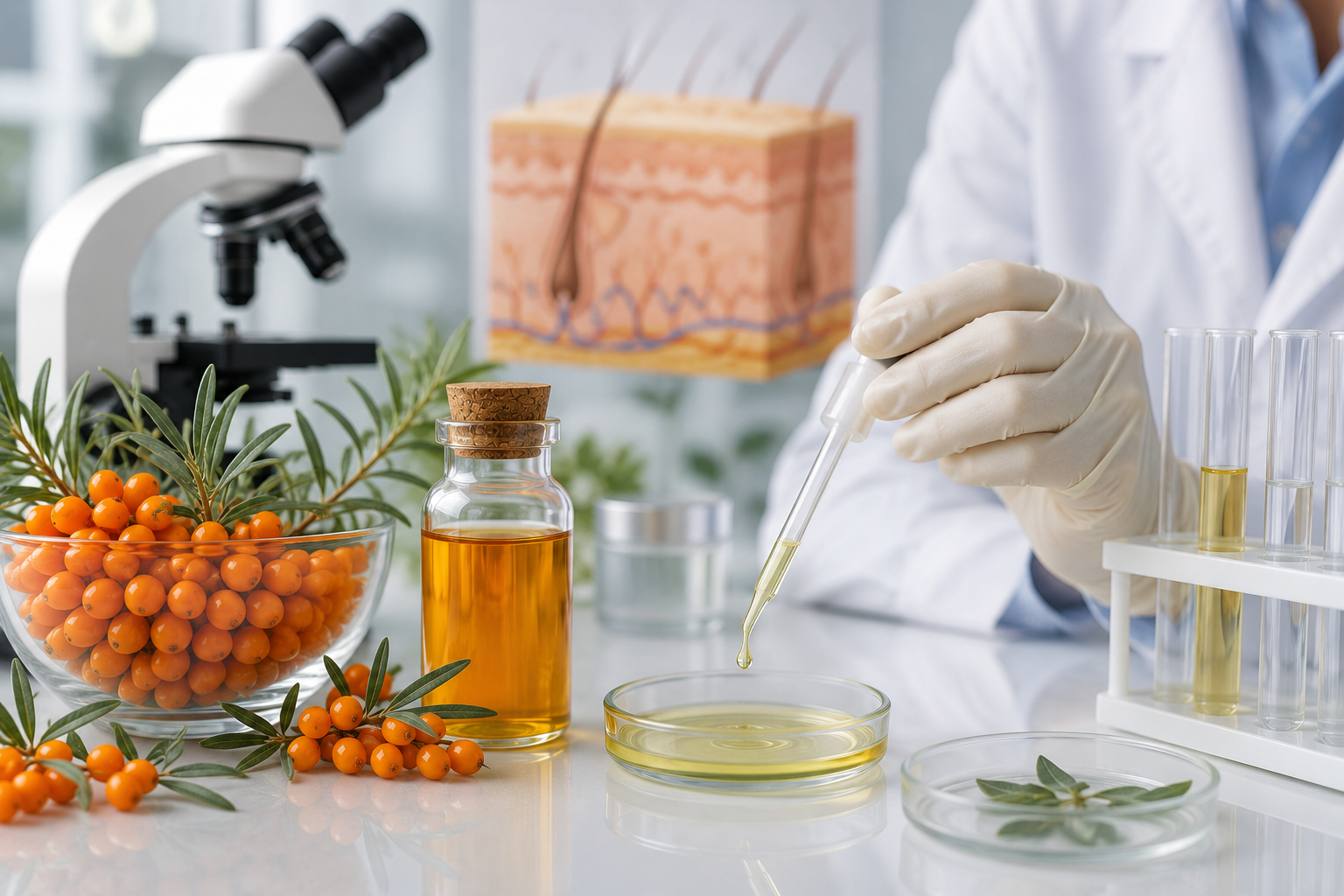 Research about sea buckthorn