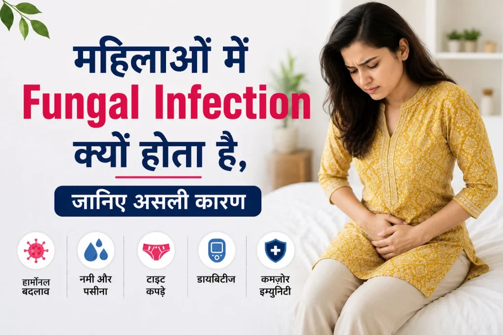 महिलाओं में फंगल इंफेक्शन