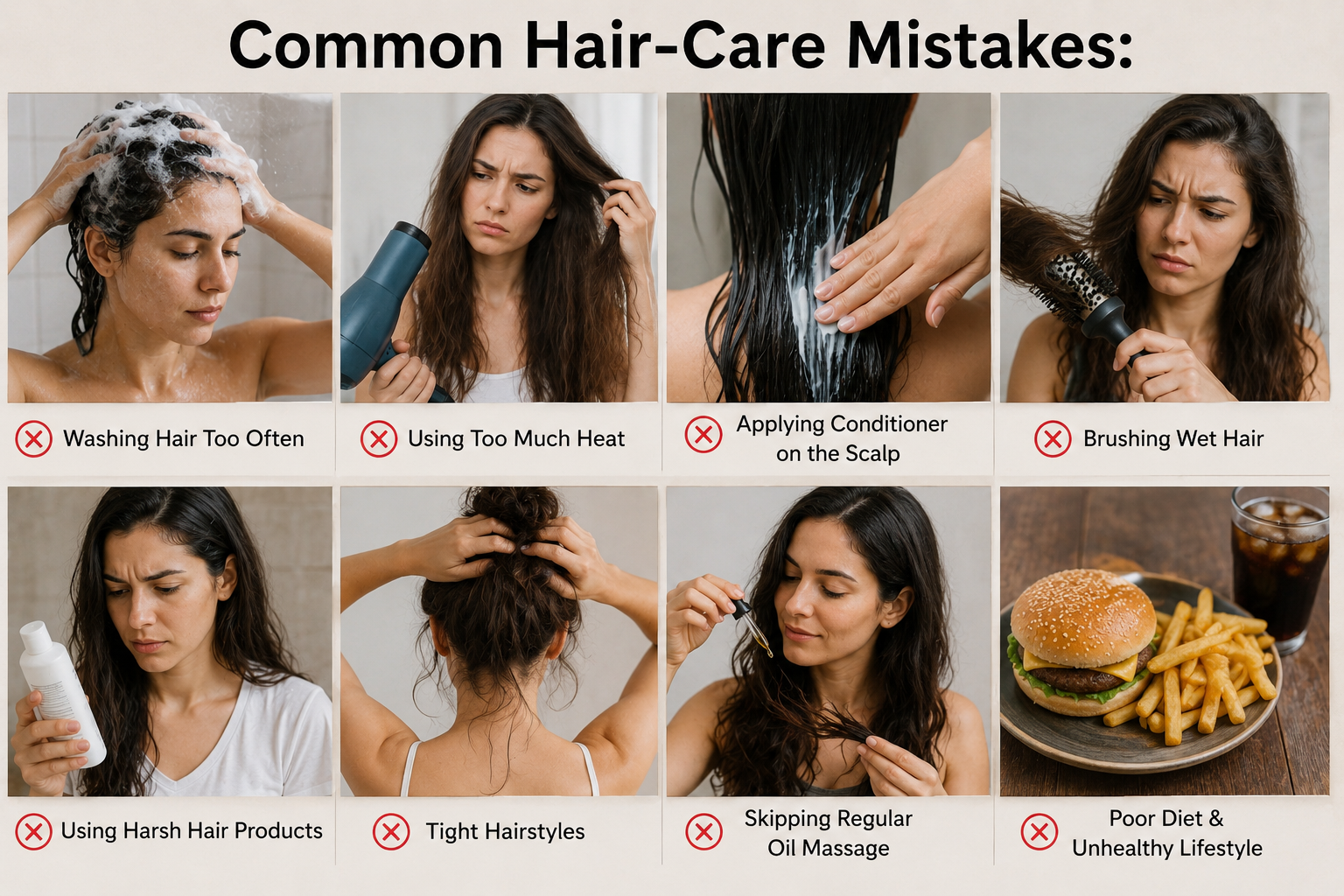 hair care mistakes