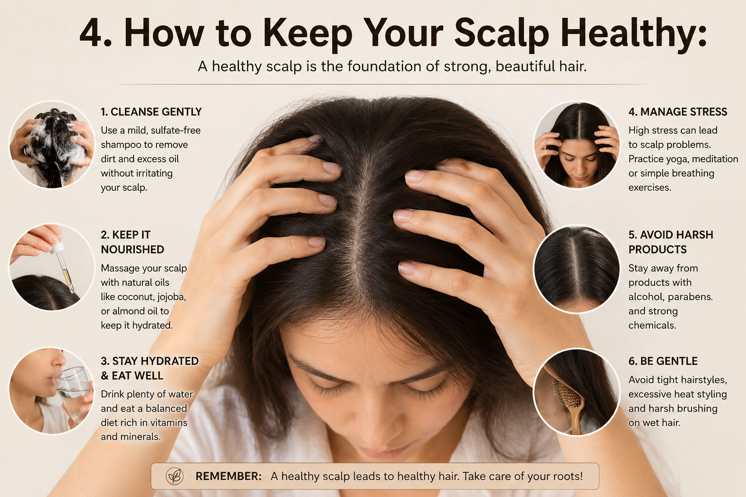healthy scalp