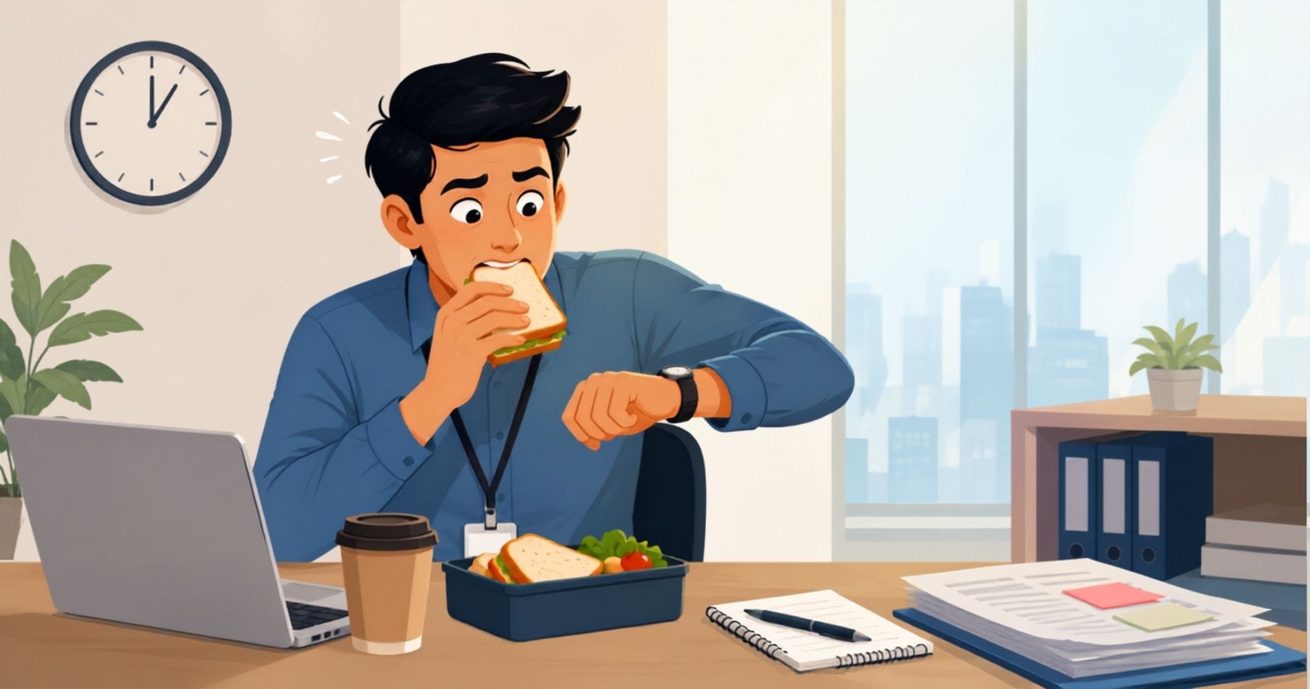 ऑफिस का वह जल्दी वाला lunch याद है?