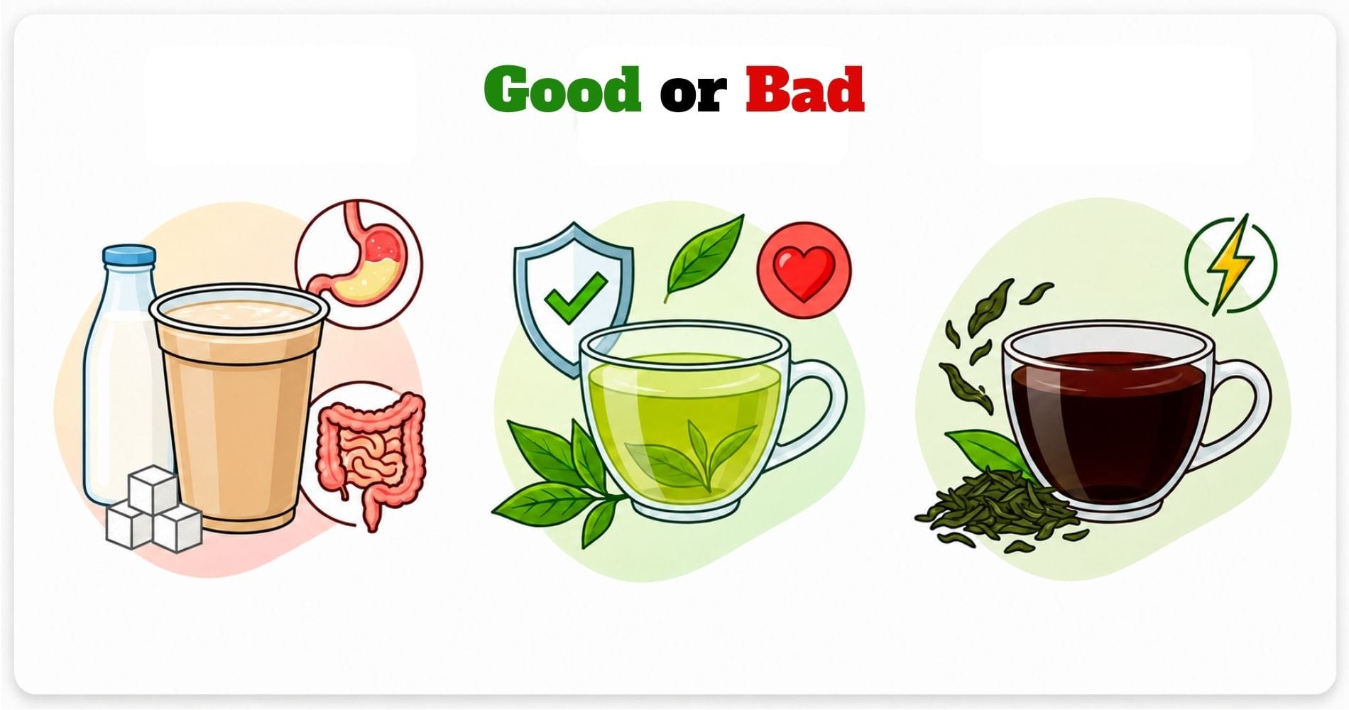 9 Milk tea, Green Tea और Black Tea में क्या फ़र्क़ है