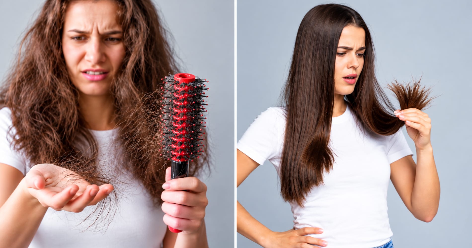 Hair Fall और Hair Breakage में सीधा अंतर