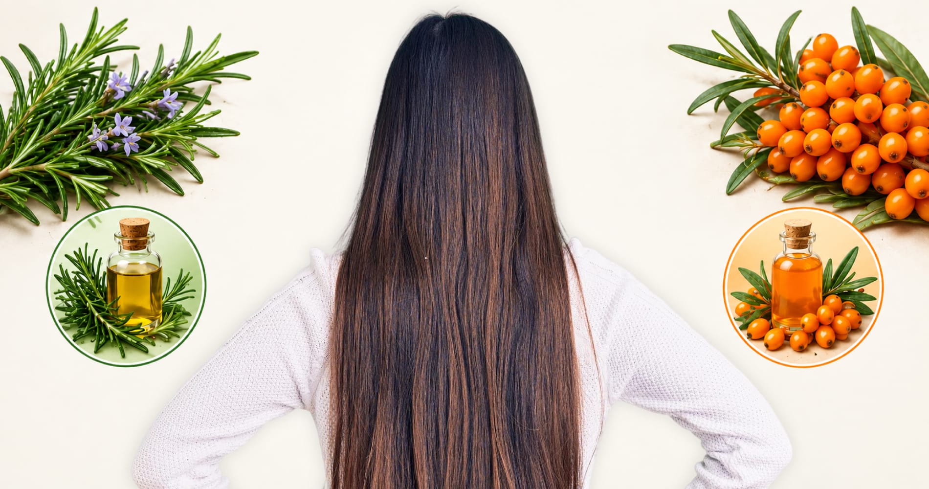 Rosemary और Sea Buckthorn Overall Hair Care में कहाँ आते हैं?