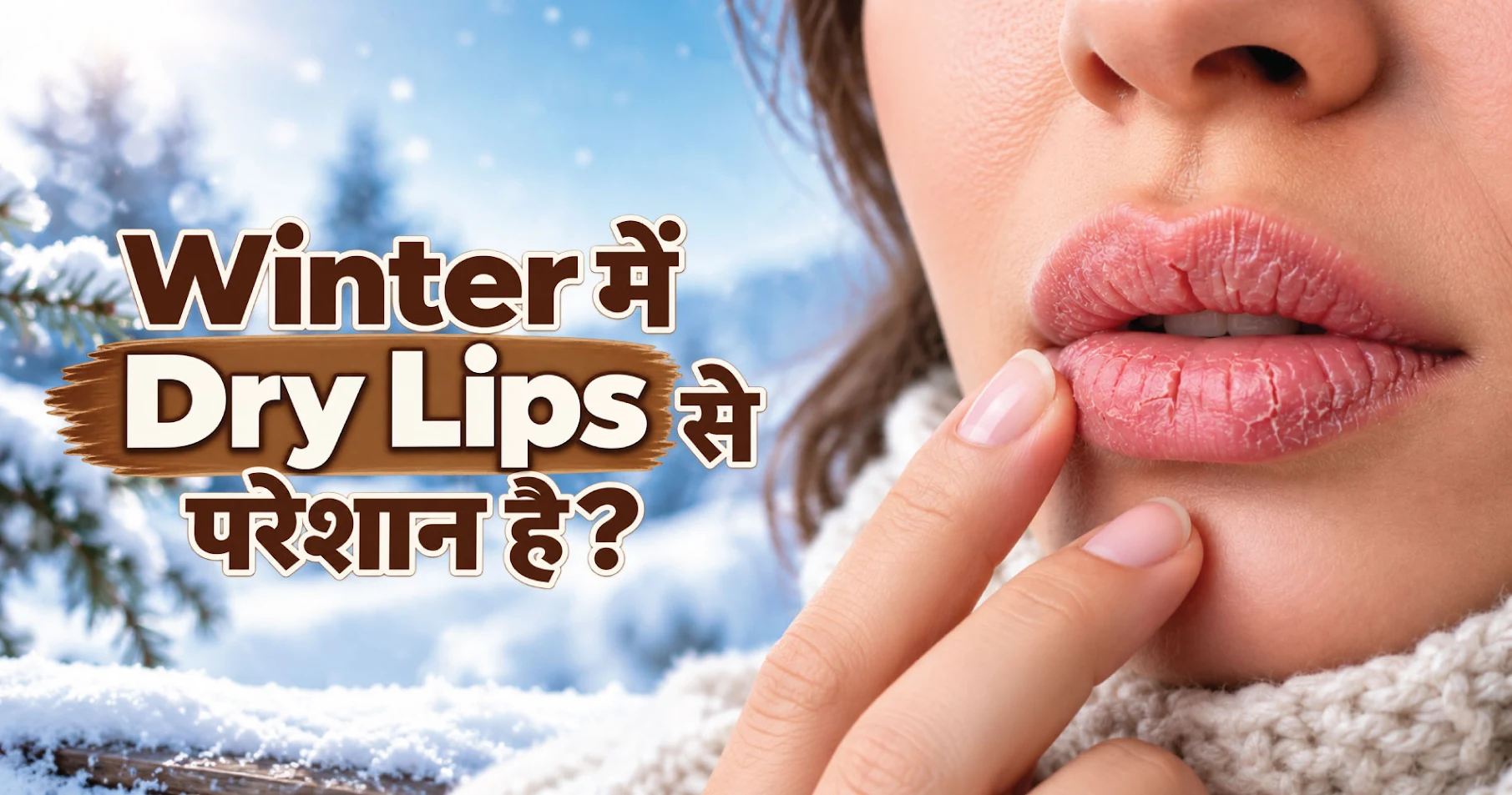 Winter mein lips dry hone par kya karein aur lips ki dekhbhal kaise karein