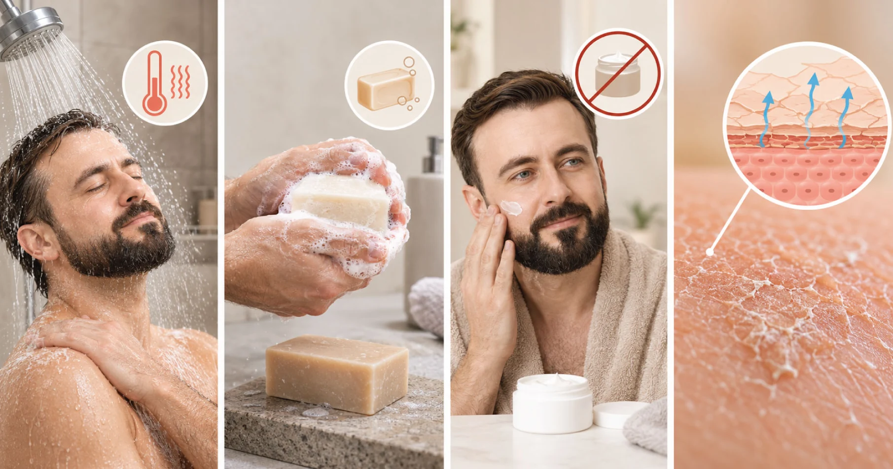 Winter Dry Skin - सर्दियों में ड्राई स्किन और खुजली से परेशान व्यक्ति की देखभाल करते हुए
