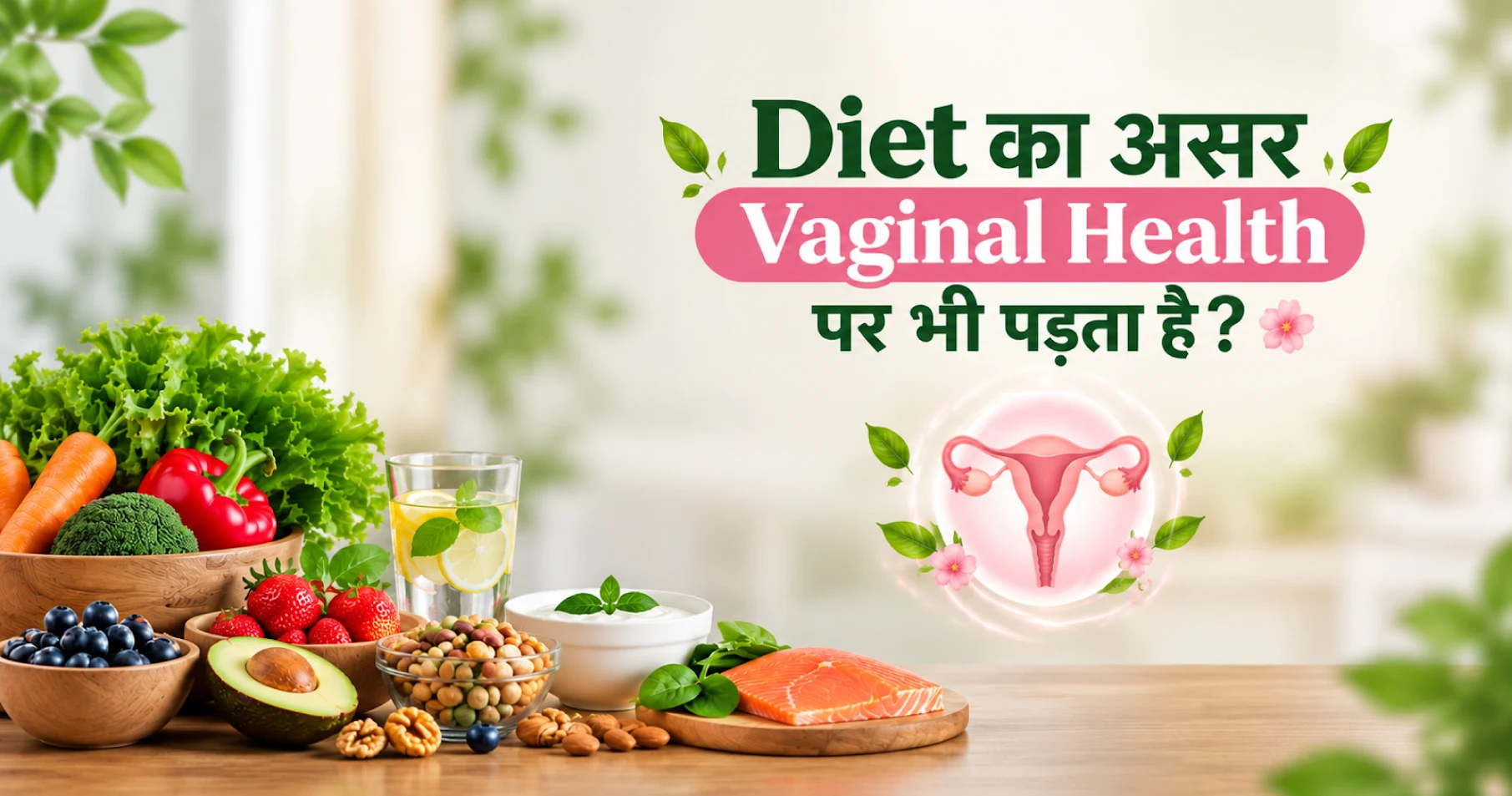 Diet और Vaginal Health connections