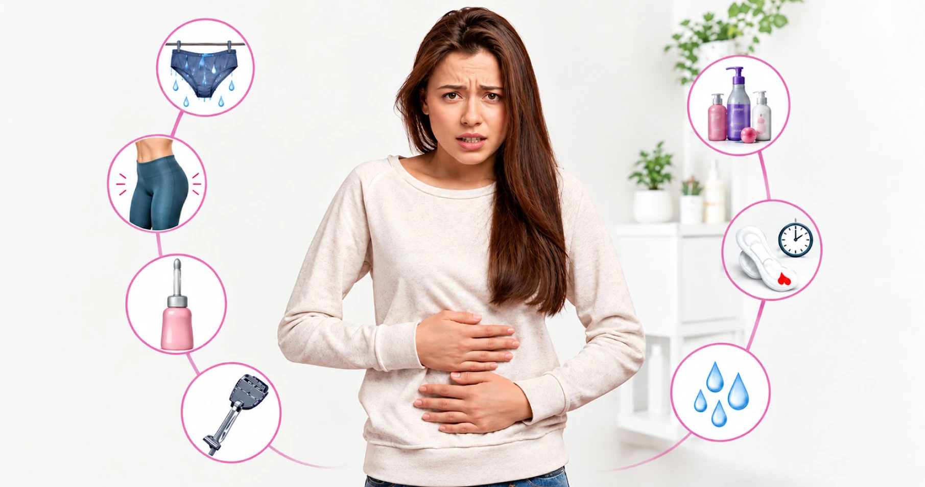 Vaginal Itching के कारण और फंगल इंफेक्शन से जुड़ी गलतफहमियां