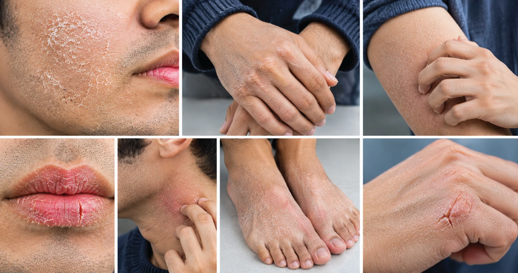 Winter Dry Skin - सर्दियों में Dry Skin और खुजली से परेशान व्यक्ति की देखभाल