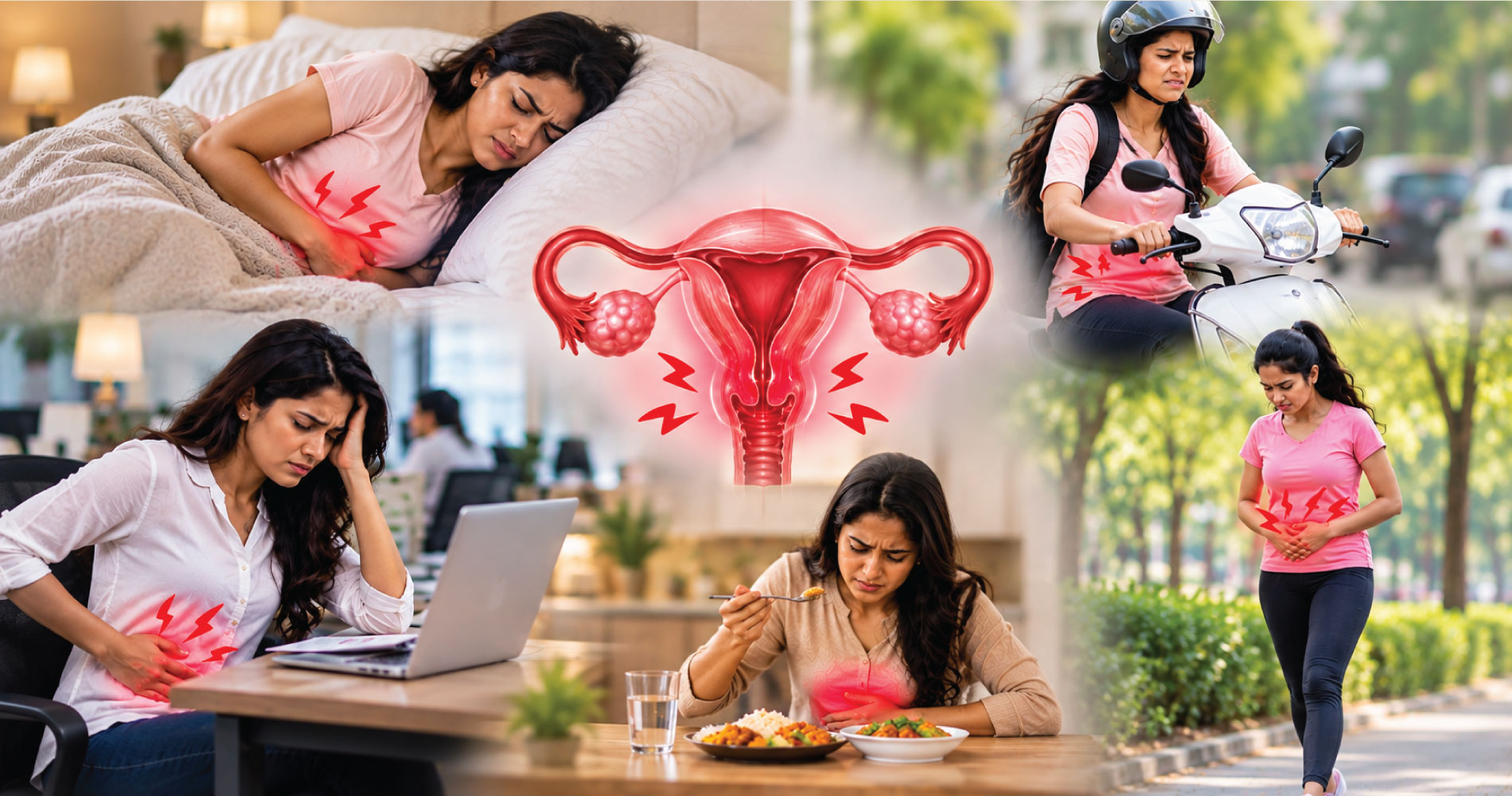 Period stomach pain