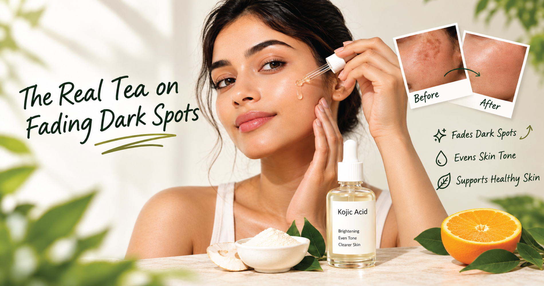 Kojic acid is trending, but what does it actually do? The real tea on fading dark spots