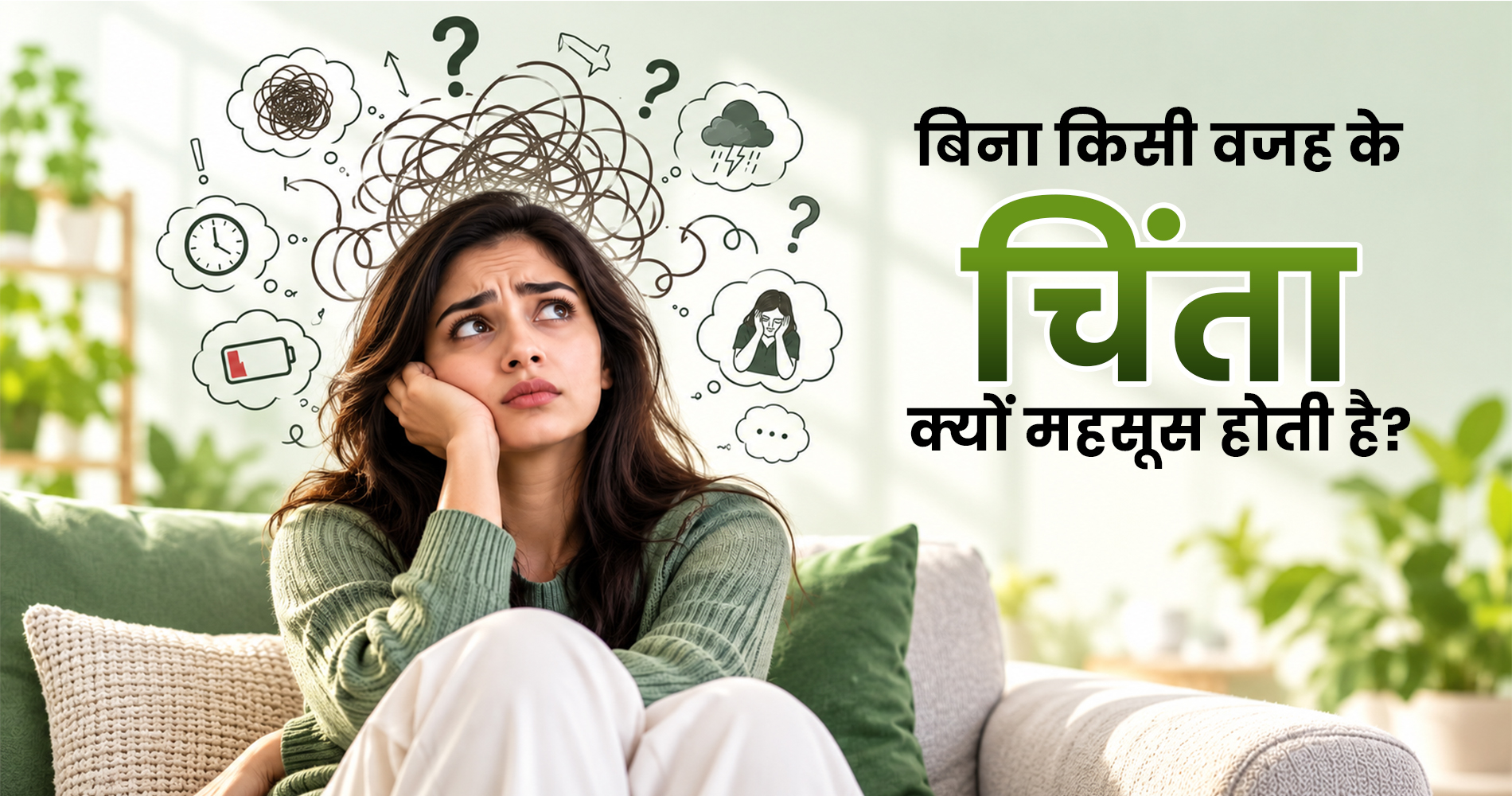 बिना किसी वजह के चिंता क्यों महसूस होती है?