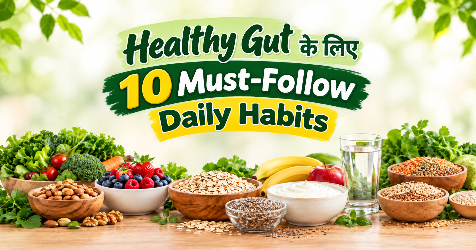 Healthy Gut के लिए 10 Must-Follow Daily Habits: ये छोटी गलतियाँ तो नहीं कर रहे?