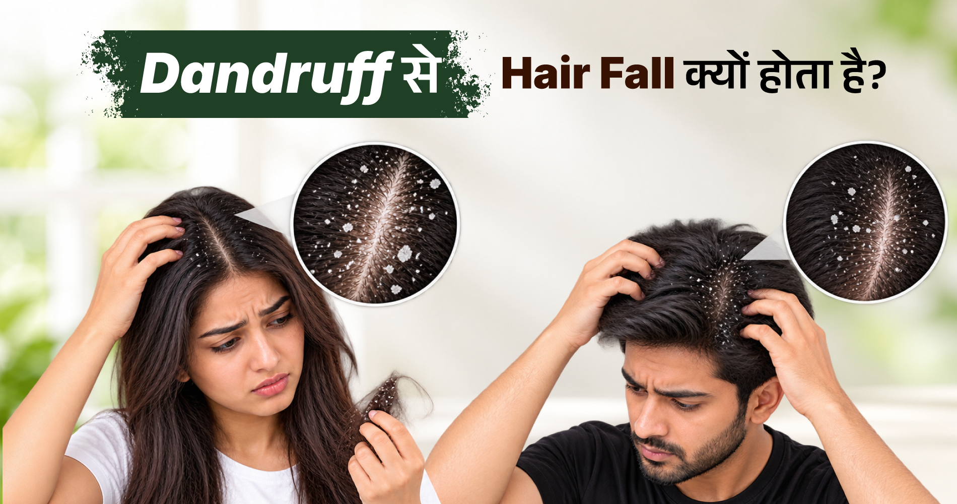 Dandruff से Hair Fall क्यों होता है?