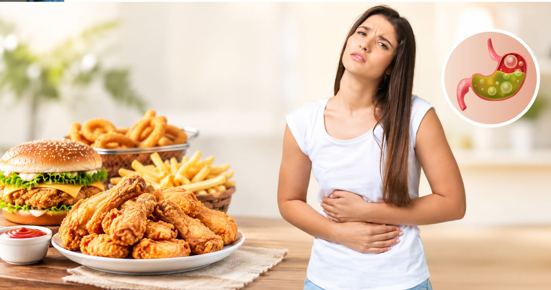 बहुत ज्यादा Fried Food से पेट भारी क्यों लग सकता