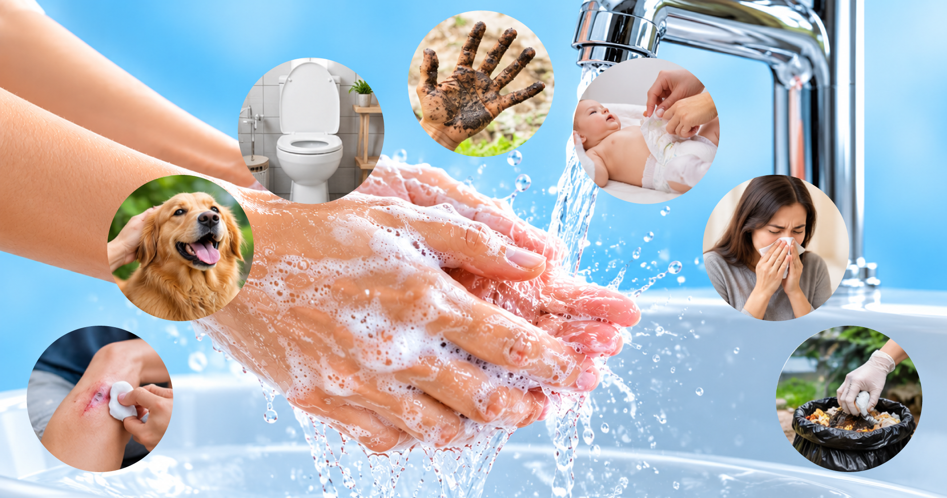 When should you wash your hands?